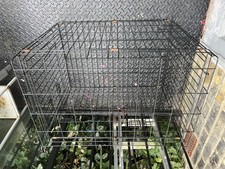 Black metal foldaway for sale  LONDON