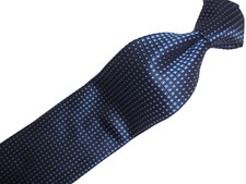 [Gravata de seda italiana Hugo Boss azul micro pontos L59" x 3"W comprar usado [Gravata de seda italiana Hugo Boss azul micro pontos L59" x 3"W comprar usado  Enviando para Brazil