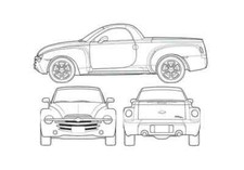 Photo blueprint chevrolet for sale  UK