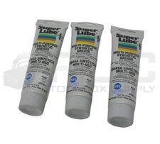 LOTE DE 3 NUEVAS SUPER LUBRICANTES 21030 GRASA SINTÉTICA MULTIUSOS, TUBO 3OZ segunda mano  Embacar hacia Mexico