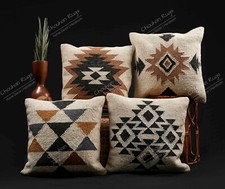 4 conjuntos de fronhas de chão de juta kilim tecidas à mão para sala comprar usado  Enviando para Brazil