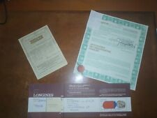 Rolex vulcain longines usato  Italia