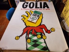 Manifesto pubblicitario vintag usato  Compiobbi
