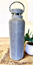 Garrafa térmica Sparkling Diamond Bling - Garrafa de água de aço inoxidável com corrente , usado comprar usado Garrafa térmica Sparkling Diamond Bling - Garrafa de água de aço inoxidável com corrente , usado comprar usado  Enviando para Brazil