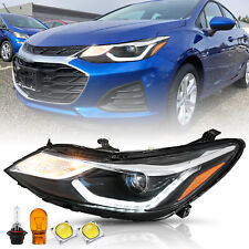 Para 2016 2017 2018 2019 Chevy Cruze com farol projetor LED DRL com lâmpadas LH comprar usado  Enviando para Brazil