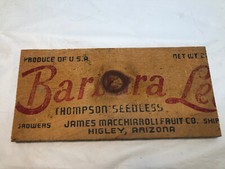 Vintage fruit crate for sale  Barronett