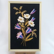 Vintage stickbild blumen gebraucht kaufen  Lisberg