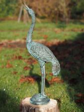 Bronzeskulptur kleiner kranich gebraucht kaufen  Gronau