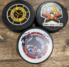 Lot hockey pucks for sale  Natrona Heights