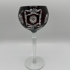 Verre vin cristal d'occasion  La Saulce