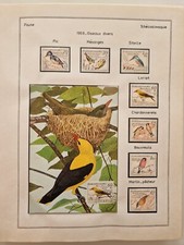 Timbres faune oiseaux d'occasion  Pérols