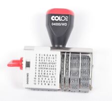 Wortbandstempel 04000 datum gebraucht kaufen  Gefrees