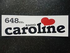 Radio caroline sticker for sale  Shipping to Ireland