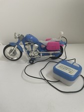 Barbie 1999 Motocicleta Mattel Bicicleta de Controle Remoto Amarrado Azul/Rosa *NÃO TESTADA comprar usado  Enviando para Brazil