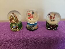 Christmas snow globe for sale  WEYMOUTH