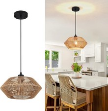 Boho rattan pendant for sale  WELWYN GARDEN CITY