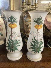 Paire vases opaline d'occasion  Pézenas