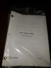 THE 40 YEAR OLD VIRGIN Movie Script Steve Carrell Seth Rogan Paul Rudd  Apatow comprar usado  Enviando para Brazil