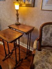 Antique mahogany nest for sale  LONDON
