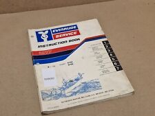 Evinrude service instruction for sale  PRESTWICK