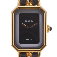 Relógio feminino CHANEL Premiere M H0001 GP/couro mostrador preto quartzo I#142653 comprar usado Relógio feminino CHANEL Premiere M H0001 GP/couro mostrador preto quartzo I#142653 comprar usado  Enviando para Brazil