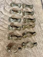 12 clipes de cortina vintage de latão para café.  Feito na Alemanha comprar usado  Enviando para Brazil