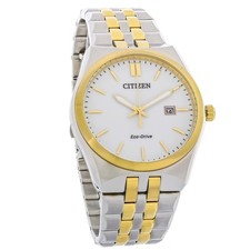 Relógio Citizen Eco-Drive masculino Corso mostrador branco dois tons aço inoxidável BM7334-58B comprar usado  Enviando para Brazil