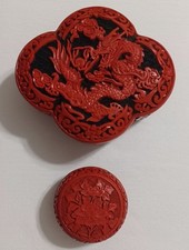 Vintage chinese cinnabar for sale  Kuna