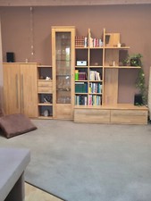 Wohnzimmerschrank buche echtho gebraucht kaufen  Mitterteich