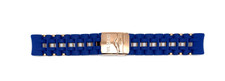 Autêntica pulseira de relógio Invicta Sea Spider 10348 azul/ouro rosa poliuretano 26 mm comprar usado  Enviando para Brazil