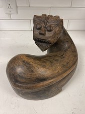 Vintage hand carved for sale  Warsaw