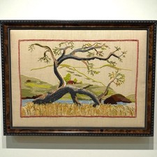 Vtg needlepoint framed for sale  Winfield