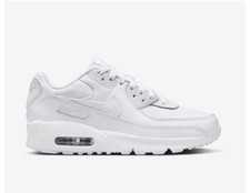Tênis Nike Air Max 90 branco/branco/metálico prata 6Y, usado comprar usado  Enviando para Brazil