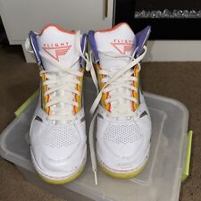 Usado, Nike Air Flight Lite alto branco/metálico prata-hiper uva comprar usado  Enviando para Brazil