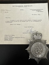 Nottinghamshire constabulary p for sale  BUSHEY