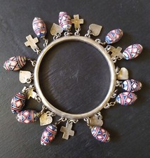 Bracelet métal pointu d'occasion  Penmarch