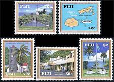👉 FIJI 1992 VISTAS MNH SEGUNDA GUERRA MUNDIAL MEMORIAL, MAPAS, PALMEIRAS, ARQUITETURA comprar usado  Enviando para Brazil