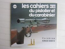 Cahiers pistolier carabine d'occasion  Triel-sur-Seine