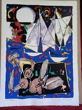 Claude venard lithographie d'occasion  Contres