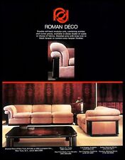1985 Sofá Modular Deco Romano Vintage IMPRESSÃO ANÚNCIO Decoração de Móveis para Casa, usado comprar usado  Enviando para Brazil