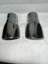 1995-97 Jaguar XJ6 X300 silenciador de escape esquerdo e direito pontas cromadas comprar usado  Enviando para Brazil