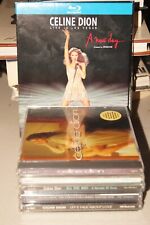 Celine Dion 6 CD BLU-RAY LOT A New Day Live Concert Lets Talk About Love All Way comprar usado  Enviando para Brazil