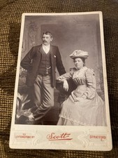 Victorian cabinet card for sale  IPSWICH