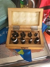 Conjunto de ferramentas de corte de madeira plugue e chanfro 8 peças conjunto de brocas cônicas retas e cônicas  comprar usado  Enviando para Brazil