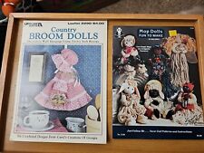 Usado, Assorted Doll Broom Mop Dolls Instructions 13 Designs Crochet 2 Books Art Crafts comprar usado  Enviando para Brazil