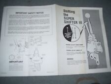 Shifting hurst super for sale  Stockton