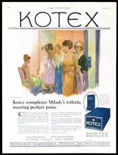 Vintage 1923 kotex for sale  Hurricane