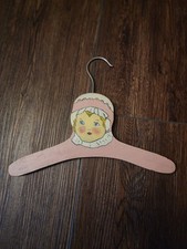 Cabide de madeira pintado de rosa vintage para crianças e bebês menina comprar usado  Enviando para Brazil