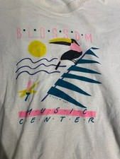 Camisa manga longa vintage tamanho L Blossom Music Center década de 1980 estrelas de tela - fina e macia comprar usado  Enviando para Brazil