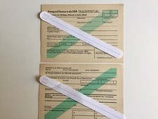 Ddr dokument antrag gebraucht kaufen  Thale